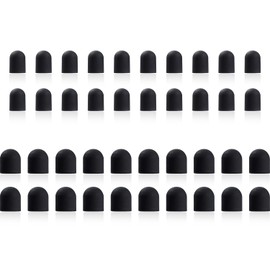 ChaoQ 40Pcs Rubber Tips for Stylus Pens, 2 Sizes Universal Stylus Replacement Tips (0.26inch/0.2inch), High Sensitivity and Precision, No Scratch