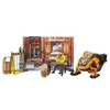 bruder 63102 Bworld Mountain Hut with Snowmobile & Figure 1:16