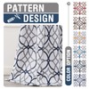 H.VERSAILTEX Blackout Curtains Printed Design 96 Inch Length 2 Panels