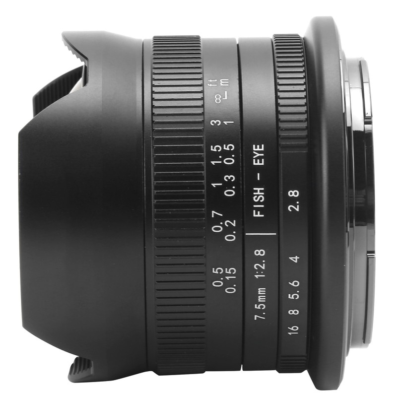 7Artisans 7.5mm F2.8 II Manual Focus Fisheye Lens for Sony