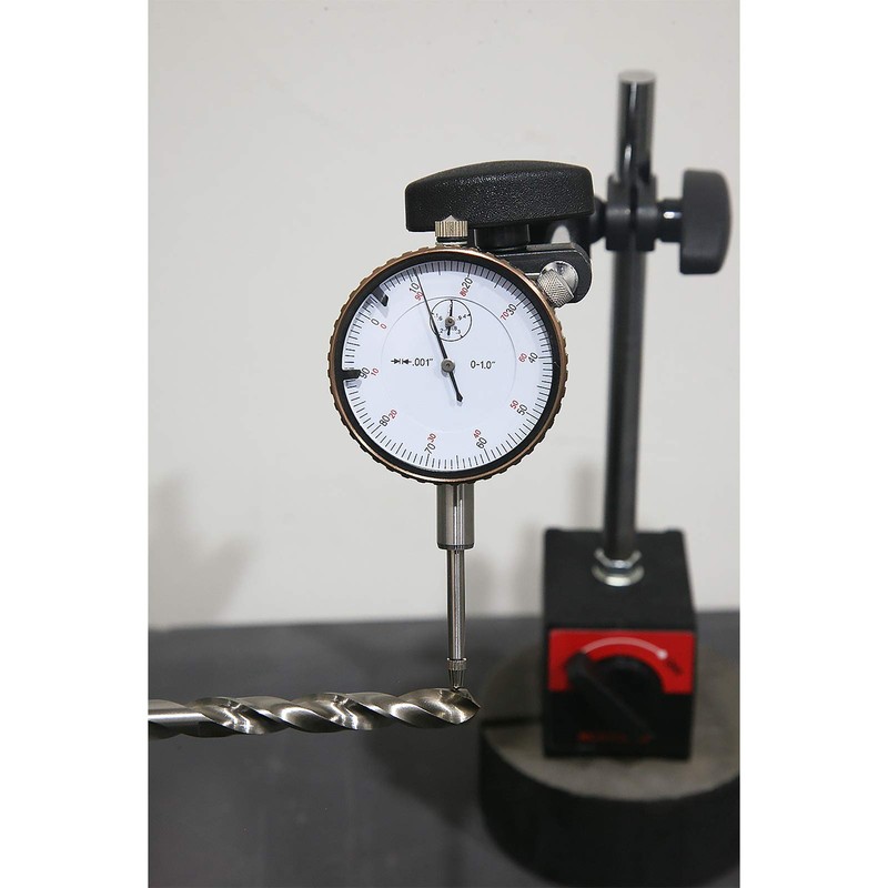 NORTOOLS Dial Indicator with Magnetic Base 0-1.0" & Point Set