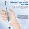 Frekare Soft Toothbrushes for Adults, Manual Soft Bristle Toothbrush with