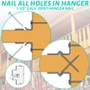 Tandefio 2.2lb 1-1/2" x 10g Joist Hanger Nails Hot Dip