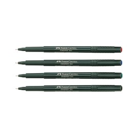 FABER-CASTELL Finepen/Broadpen Document Black 0.4