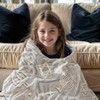 Glow in The Dark Chanukah Blanket – Soft Flannel Throw