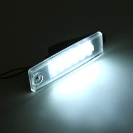 nakira nkr1004 Toyota LED License Plate Light, 2 Pieces, Hiace 200 Series, bB, 30 Series, RAV4, 30 Series, Vanguard, 30 Series, Harrier 10 Series, License Lamp