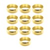 15mm Compression Brass Olives - Pack of 10 (15MM)