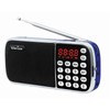 Digital Sunflash Z-135 Rechargeable Mini AM/FM Radio +Wireless Bluetooth +USB/SD/AUX