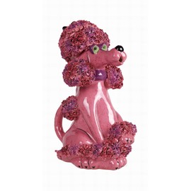 Blue Sky Ceramics Pink Poodle Teapot, Multi