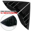 Xukey 2pcs Rear Window Louvers Side Vent Trim For Ford