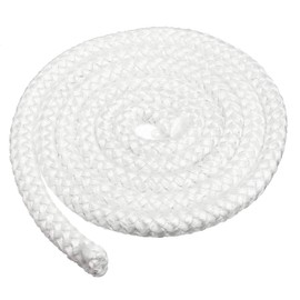 Fonture Woodstove Door Gasket Fiberglass Sealing Rope High Density 9.5mm 2 Meters Strips Rope