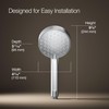 Kohler 72415-Y-CP Awaken® G110 Three-function handshower, 2.5 gpm, Polished Chrome