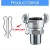 HLGHLG 3/4 Inch Chicago Air Hose Fitting Adapter – 0.75"