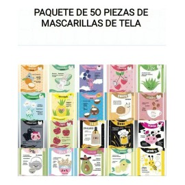 Paquete 30pzs Mascarillas Tela