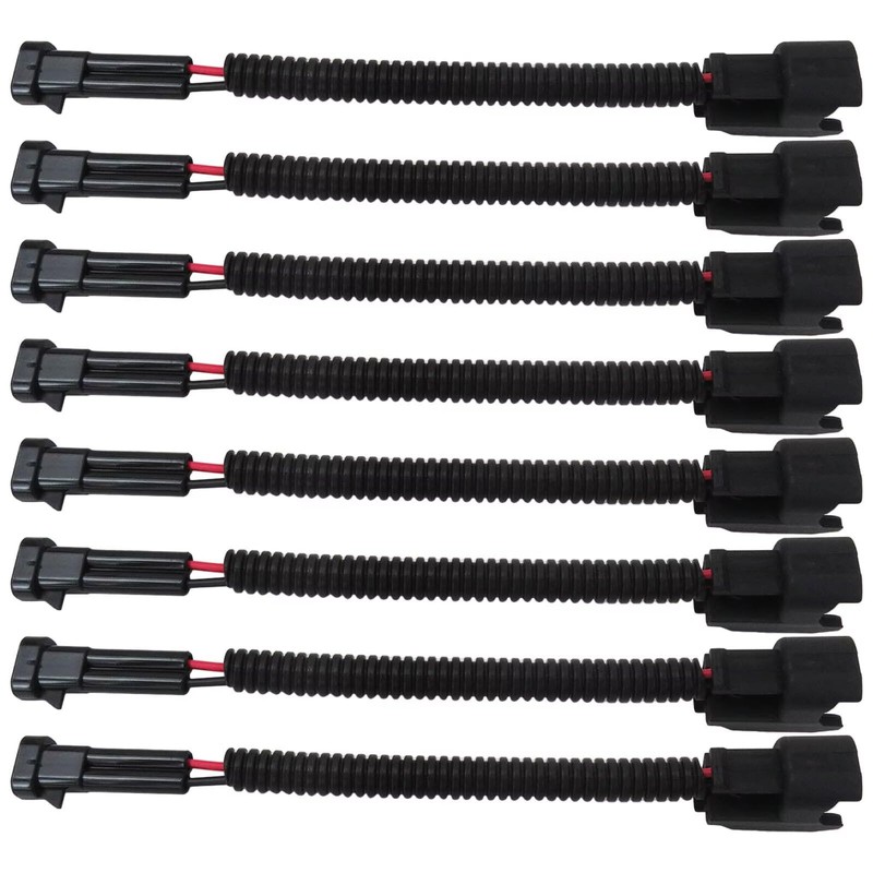 New Gxcdizx 8-Pack LS2 LS3 LS7 EV6 Fuel Injector Harness,