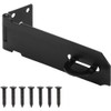 BOODVON Door Lock Hasp Latch, Iron Safety Packlock Clasp Hasp
