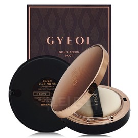 Tony Moly Fine Serum Pack + Refill 01 Bright Glow / 토니모리 결 고운 세럼 팩트 본품+리필 01화사한 빛