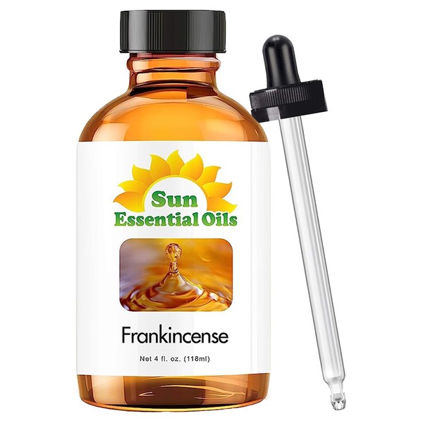 Sun Essential Oils 4oz - Frankincense Essential Oil - 4 Fluid Ounces