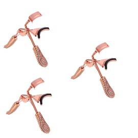 Baluue 3pcs Professional Use Lash Curler Makeup Eyelashories Eyelash Comb for Curves