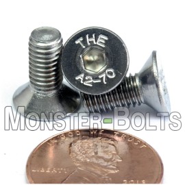 MonsterBolts Floyd Rose Tremolo Block Mounting Screws (3) - Black, Stainless, Titanium - Stainless Steel