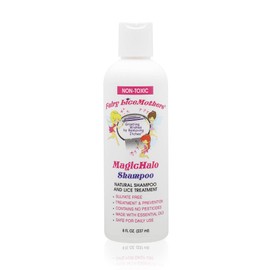 Fairy LiceMothers MagicHalo Shampoo, Lice Prevention Shampoo with Essential Oil, Formulated for Head Lice Removal, No Sulfates and Pesticides Free, (8 fl oz)