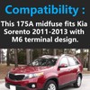 2 Pack 175A Midi-Fuse M6 18980-35925 1898035925 Compatible with Kia