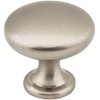 Jeffrey Alexander 1-3/16" Diameter Knob Satin Nickel