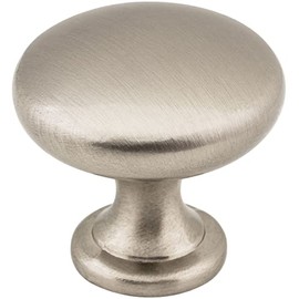 Jeffrey Alexander 1-3/16" Diameter Knob Satin Nickel