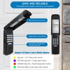INGQI Black Garage Door Opener Keypad -Wireless Keyless Keypad -Fit