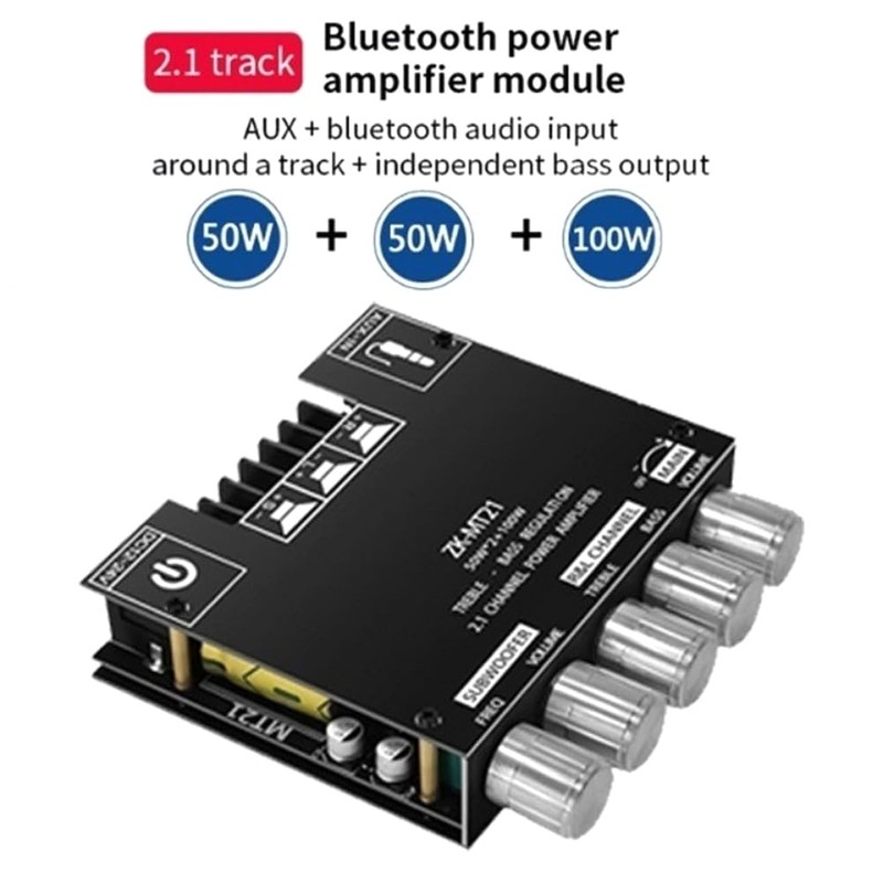 Hcskoss MT21 2.1 Channel Bluetooth 5.0 Audio Stereo Board Base