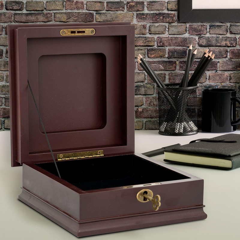 Allied Frame US Marine Corps Medallion Desktop Box