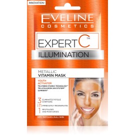 Eveline cosmetics Expert C illumination metallic vitamin face mask 2 * 5g.