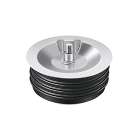 1 Pcs Sewer Cleanout Cap, 3 Inch Rubber Expansion Sewer Pipe Plug Mechanical Test Plug for Most Pipes Sink Pools