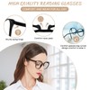 OCCI CHIARI Large 2.25 Reading Glasses Designer Readers for Women(1.0