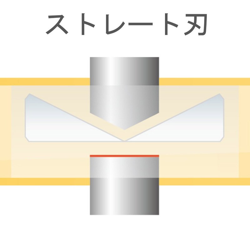 [フジ矢] プラスチックニッパ(ストレート刃・バネ付) 150mm 刃部鏡面仕上げで切れ味 90AS-150