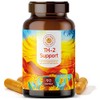 TH-2 Support - Kurkuma & Schwefel, mit MSM, Kurkuma, Weihrauch, Zimt und Ingwer - synergetische Wirkstoffe - 90 Kapseln