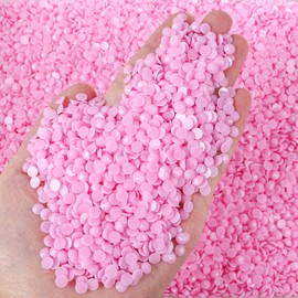 5mm 1500pcs Opaque Jelly Resin Rhinestone No AB Coating Flatback Soild Color Candy Rhinestones Pastel Round Diamonds for Mugs, Bottles, Tumblers, Craft Decoreation