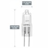 10 Pack Crystal Clear 4MM Wide 20 Watt AC DC