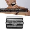 Professional Foil Cutter Head Electric Shaver Accessory Fit for Braun