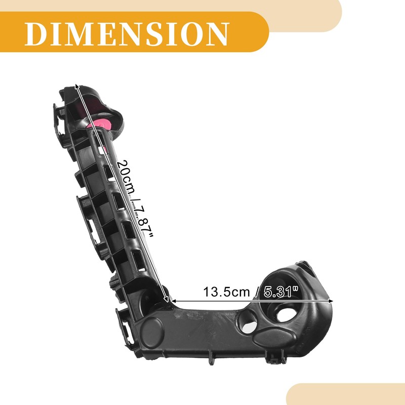Partuto Bumper Support Bracket No.5211602460/5211502480 - Left Right Side Bumper