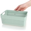 com-four® 4-Piece Storage Basket Set - Decorative Baskets - Plastic