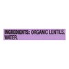 Westbrae Foods Organic Lentils Beans - Case of 12-15 oz.12