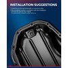 KAX 264-464 Engine Oil Pan Fit for Soul 2011-2019, Accent/Rio