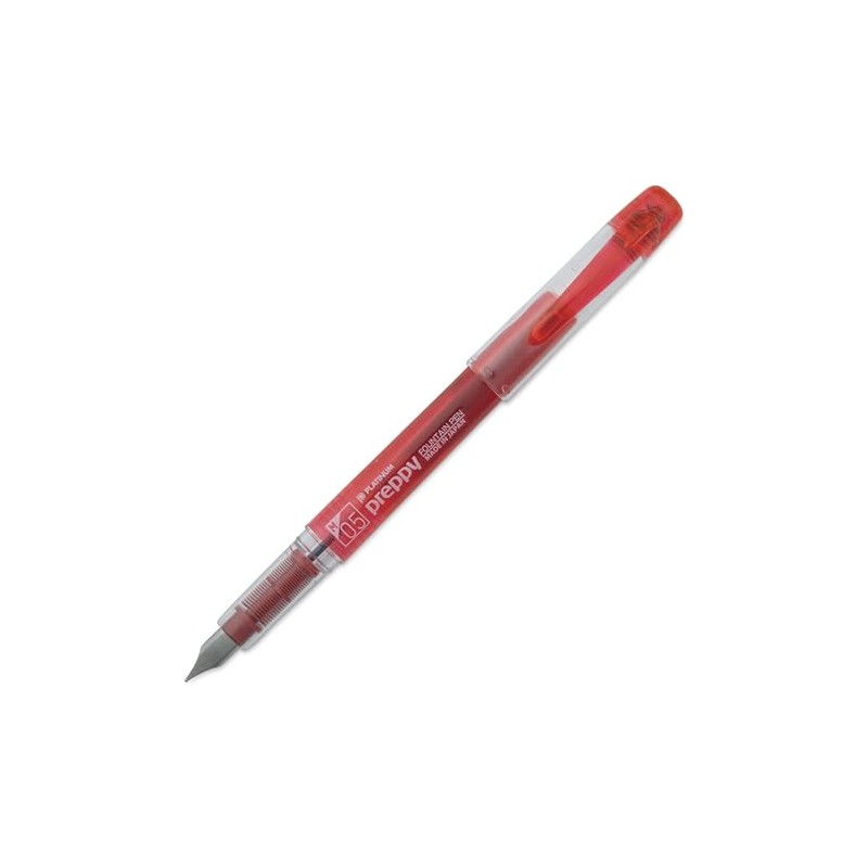 Platinum Fountain Pen, preppy, punta media, rosso (1716113.0)