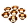 Kitchen Traditional Indian Copper Antique Serving Bowl Set of 7