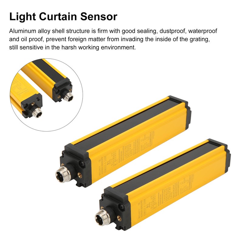 Light Curtain Sensor BEM0620‑A‑100NB Safety Photoelectric Beam Sensor Protective Screen