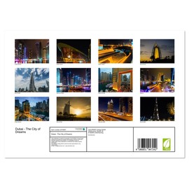 Dubai - The City of Dreams (Monthly Wall Calendar 2026 11.7" x 16.5" (open)), CALVENDO 14 Month Calendar