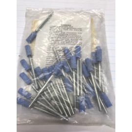 NORTON 25 pcs.  W154 NORTON PREMIUM BLUE MOUNTED POINTS (loc stk)