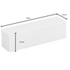Nailfun 10x Buffer White Sanding Block Polishing Blocks for Gel