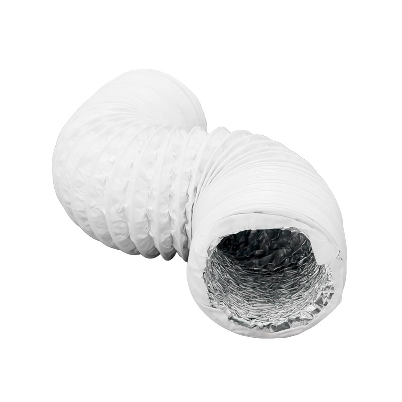 H&C VENT Flexible Exhaust Hose, Ventilation Hose with Aluminium, PVC